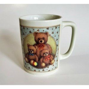 Otagiri Japan Coffee Tea Cup Mug Mama Bear Cubs